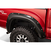 Bushwacker Fender Flare - Black Dura-Flex 2000 ABS Smooth Plastic Matte Set Of 2 - 3105202
