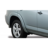 Bushwacker Fender Flare - Black Dura-Flex 2000 ABS Smooth Plastic Matte Set Of 2 - 3107002