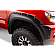 Bushwacker Fender Flare - Black Dura-Flex 2000 ABS Smooth Plastic Matte Set Of 2 - 3107902