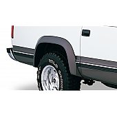 Bushwacker Fender Flare - Black Dura-Flex 2000 ABS Smooth Plastic Matte Set Of 2 - 4001401
