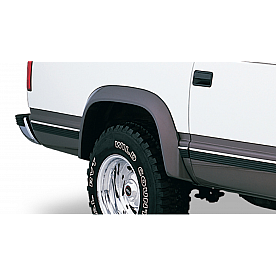 Bushwacker Fender Flare - Black Dura-Flex 2000 ABS Smooth Plastic Matte Set Of 2 - 4001401