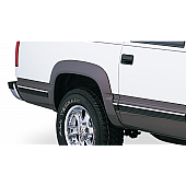 Bushwacker Fender Flare - Black Dura-Flex 2000 ABS Smooth Plastic Matte Set Of 2 - 4002801