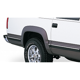 Bushwacker Fender Flare - Black Dura-Flex 2000 ABS Smooth Plastic Matte Set Of 2 - 4002801