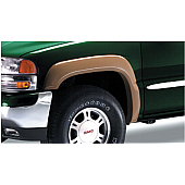 Bushwacker Fender Flare - Black Dura-Flex 2000 ABS Smooth Plastic Matte Set Of 2 - 4003102