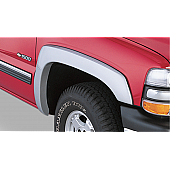 Bushwacker Fender Flare - Black Dura-Flex 2000 ABS Smooth Plastic Matte Set Of 2 - 4003302