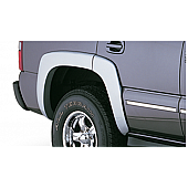 Bushwacker Fender Flare - Black Dura-Flex 2000 ABS Smooth Plastic Matte Set Of 2 - 4004402