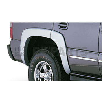 Bushwacker Fender Flare - Black Dura-Flex 2000 ABS Smooth Plastic Matte Set Of 2 - 4004402