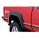 Bushwacker Fender Flare - Black Dura-Flex 2000 ABS Smooth Plastic Matte Set Of 2 - 4006202