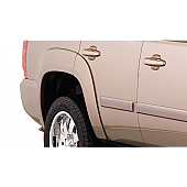 Bushwacker Fender Flare - Black Dura-Flex 2000 ABS Smooth Plastic Matte Set Of 2 - 4006402