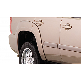 Bushwacker Fender Flare - Black Dura-Flex 2000 ABS Smooth Plastic Matte Set Of 2 - 4006402