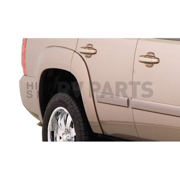 Bushwacker Fender Flare - Black Dura-Flex 2000 ABS Smooth Plastic Matte Set Of 2 - 4006402