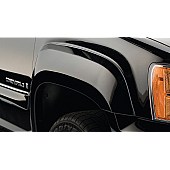 Bushwacker Fender Flare - Black Dura-Flex 2000 ABS Smooth Plastic Matte Set Of 2 - 4008102