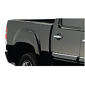 Bushwacker Fender Flare - Black Dura-Flex 2000 ABS Smooth Plastic Matte Set Of 2 - 4008202