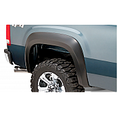 Bushwacker Fender Flare - Black Dura-Flex 2000 ABS Smooth Plastic Matte Set Of 2 - 4011002