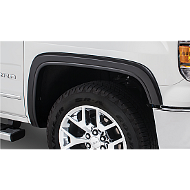 Bushwacker Fender Flare - Black Dura-Flex 2000 ABS Smooth Plastic Matte Set Of 2 - 4012302