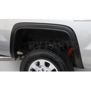 Bushwacker Fender Flare - Black Dura-Flex 2000 ABS Smooth Plastic Matte Set Of 2 - 4012402-1