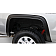 Bushwacker Fender Flare - Black Dura-Flex 2000 ABS Smooth Plastic Matte Set Of 2 - 4012402