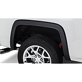 Bushwacker Fender Flare - Black Dura-Flex 2000 ABS Smooth Plastic Matte Set Of 2 - 4012402