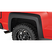 Bushwacker Fender Flare - Black Dura-Flex 2000 ABS Smooth Plastic Matte Set Of 2 - 4012602