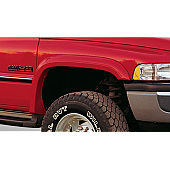 Bushwacker Fender Flare - Black Dura-Flex 2000 ABS Smooth Plastic Matte Set Of 2 - 5000911