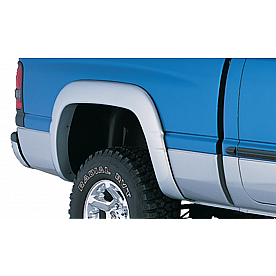 Bushwacker Fender Flare - Black Dura-Flex 2000 ABS Smooth Plastic Matte Set Of 2 - 5001202