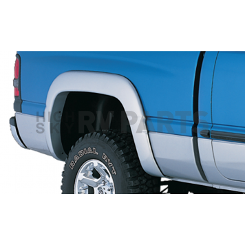 Bushwacker Fender Flare - Black Dura-Flex 2000 ABS Smooth Plastic Matte Set Of 2 - 5001202