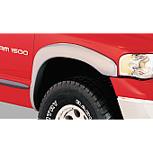 Bushwacker Fender Flare - Black Dura-Flex 2000 ABS Smooth Plastic Matte Set Of 2 - 5001502