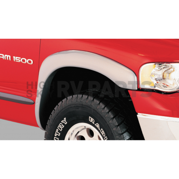 Bushwacker Fender Flare - Black Dura-Flex 2000 ABS Smooth Plastic Matte Set Of 2 - 5001502