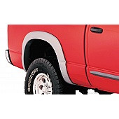 Bushwacker Fender Flare - Black Dura-Flex 2000 ABS Smooth Plastic Matte Set Of 2 - 5001602