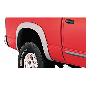 Bushwacker Fender Flare - Black Dura-Flex 2000 ABS Smooth Plastic Matte Set Of 2 - 5001602