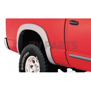 Bushwacker Fender Flare - Black Dura-Flex 2000 ABS Smooth Plastic Matte Set Of 2 - 5001602