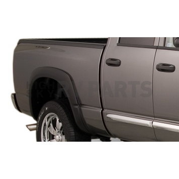 Bushwacker Fender Flare - Black Dura-Flex 2000 ABS Smooth Plastic Matte Set Of 2 - 5002202