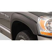 Bushwacker Fender Flare - Black Dura-Flex 2000 ABS Smooth Plastic Matte Set Of 2 - 5002302