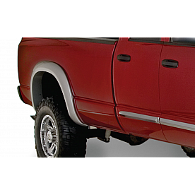 Bushwacker Fender Flare - Black Dura-Flex 2000 ABS Smooth Plastic Matte Set Of 2 - 5002402