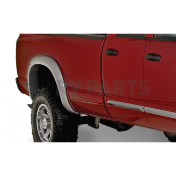 Bushwacker Fender Flare - Black Dura-Flex 2000 ABS Smooth Plastic Matte Set Of 2 - 5002402