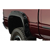Bushwacker Fender Flare - Black Dura-Flex 2000 ABS Smooth Plastic Matte Set Of 2 - 5002602