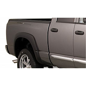 Bushwacker Fender Flare - Black Dura-Flex 2000 ABS Smooth Plastic Matte Set Of 2 - 5002802