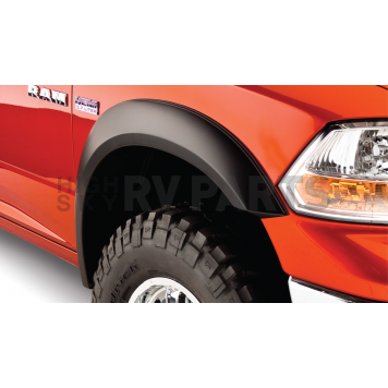 Bushwacker Fender Flare - Black Dura-Flex 2000 ABS Smooth Plastic Matte Set Of 2 - 5003502