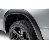 Bushwacker Fender Flare - Black Dura-Flex ® 2000 ABS Smooth Plastic Matte Set Of 2 - 50062-02