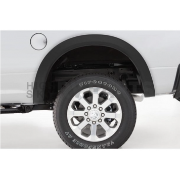 Bushwacker Fender Flare - Black Dura-Flex ® 2000 ABS Smooth Plastic Matte Set Of 2 - 50062-02-1