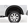 Bushwacker Fender Flare - Black Dura-Flex ® 2000 ABS Smooth Plastic Matte Set Of 2 - 50062-02