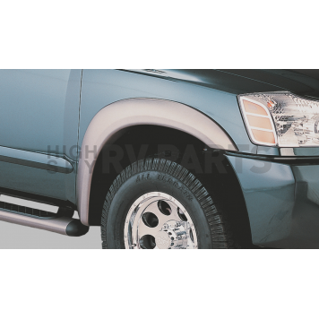 Bushwacker Fender Flare - Black Dura-Flex 2000 ABS Smooth Plastic Matte Set Of 2 - 7000102