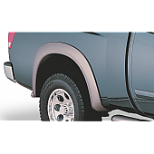 Bushwacker Fender Flare - Black Dura-Flex 2000 ABS Smooth Plastic Matte Set Of 2 - 7001002