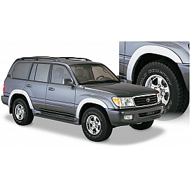 Bushwacker Fender Flare - Black Dura-Flex 2000 ABS Smooth Plastic Matte Set Of 4 - 3090102