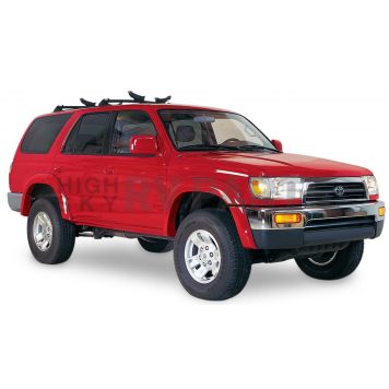 Bushwacker Fender Flare - Black Dura-Flex 2000 ABS Smooth Plastic Matte Set Of 4 - 3191311