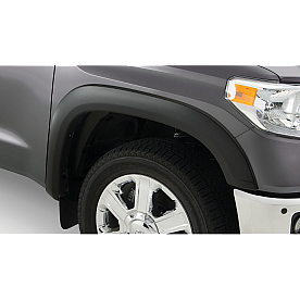 Bushwacker Fender Flare - Black Dura-Flex 2000 ABS Smooth Plastic Matte Set Of 4 - 3192602