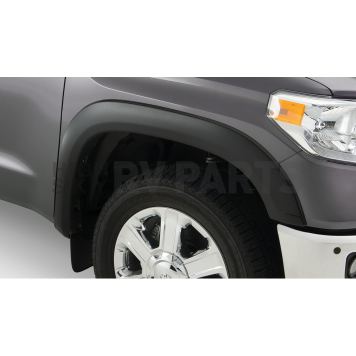 Bushwacker Fender Flare - Black Dura-Flex 2000 ABS Smooth Plastic Matte Set Of 4 - 3192602
