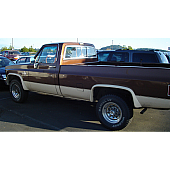 Bushwacker Fender Flare - Black Dura-Flex 2000 ABS Smooth Plastic Matte Set Of 4 - 4090001