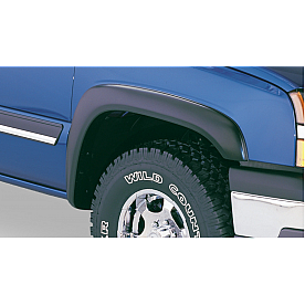 Bushwacker Fender Flare - Black Dura-Flex 2000 ABS Smooth Plastic Matte Set Of 4 - 4091102