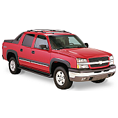 Bushwacker Fender Flare - Black Dura-Flex 2000 ABS Smooth Plastic Matte Set Of 4 - 4092002